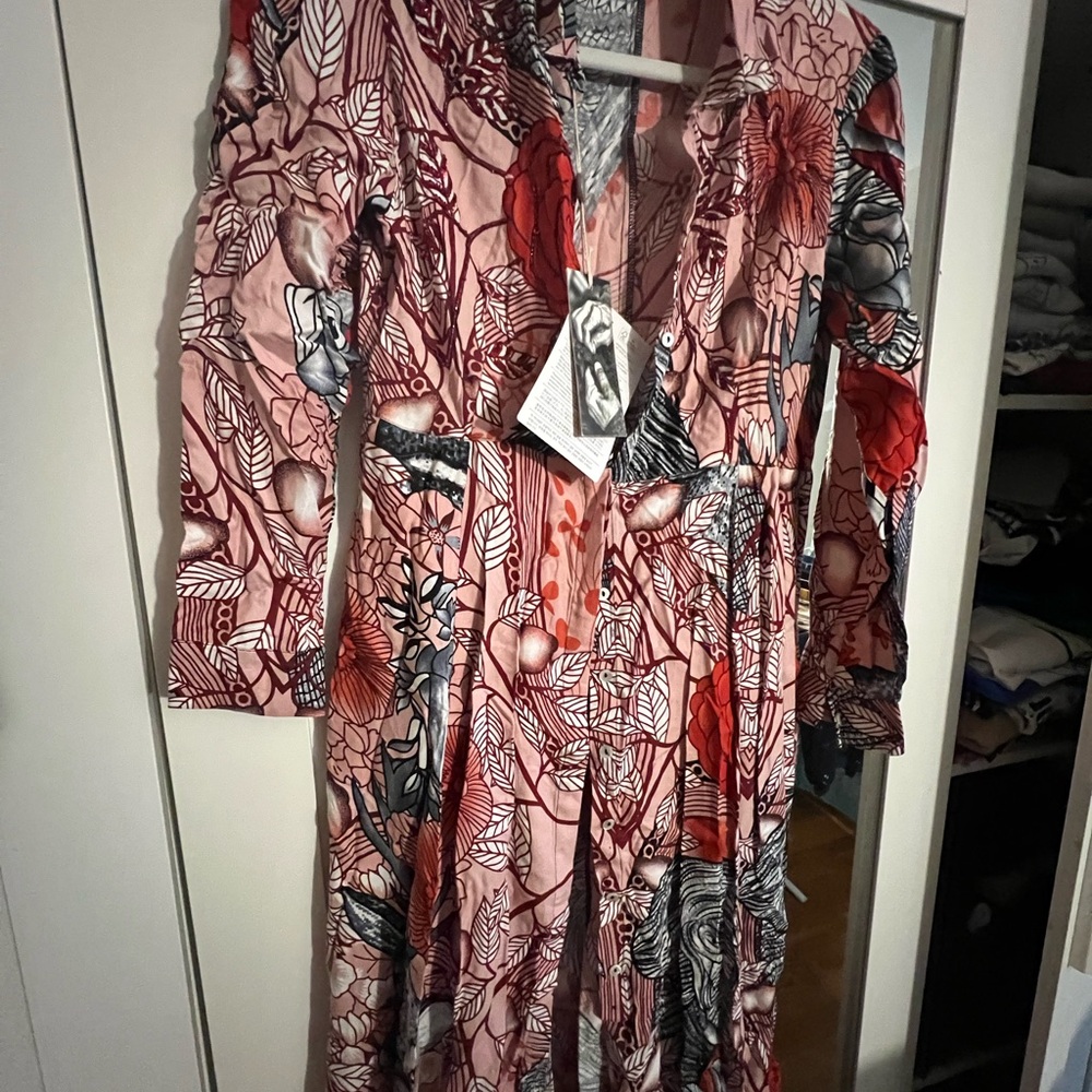 Maxi viscose dress - Picture 2 of 8